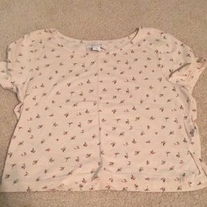 Flower crop top